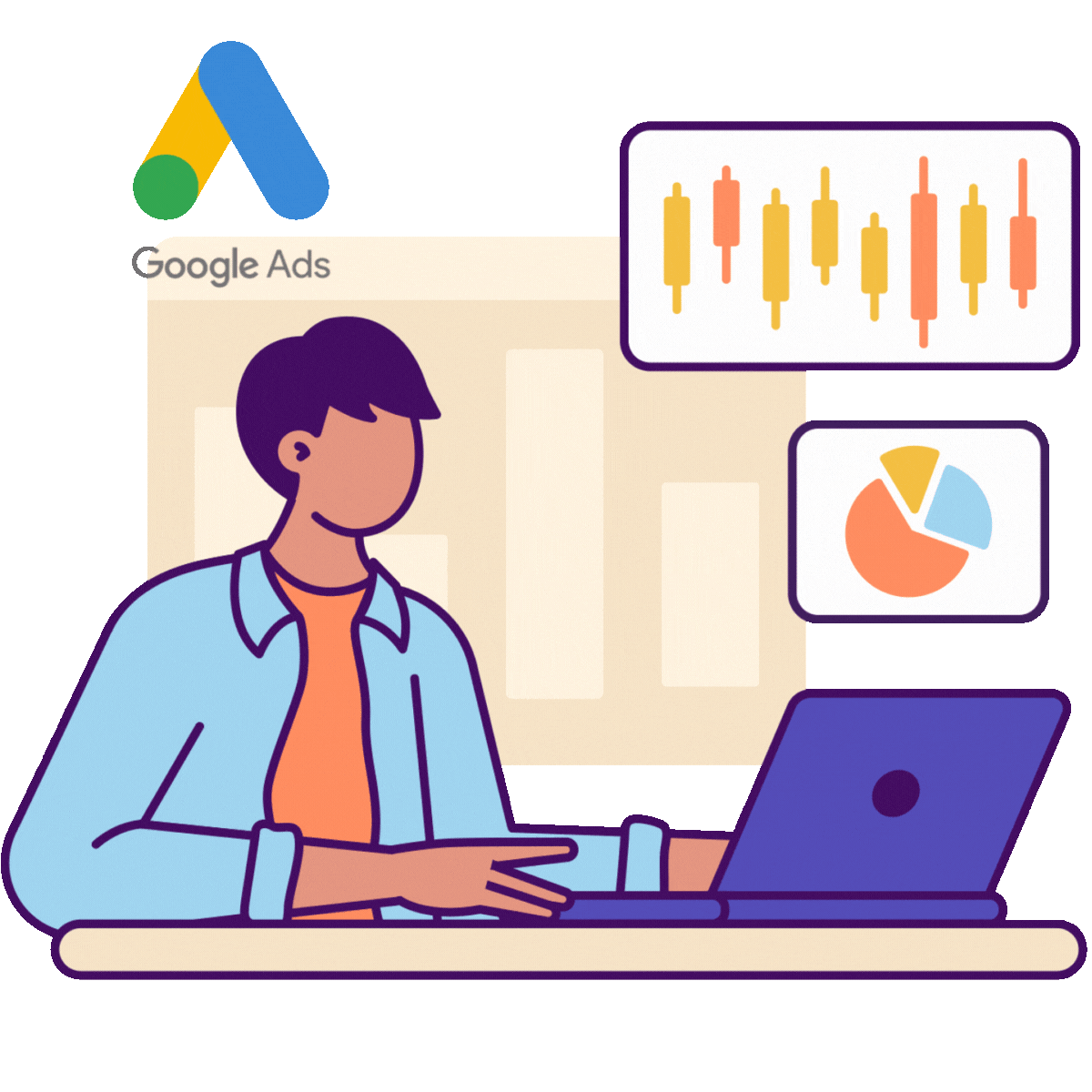 google ads Gif moving